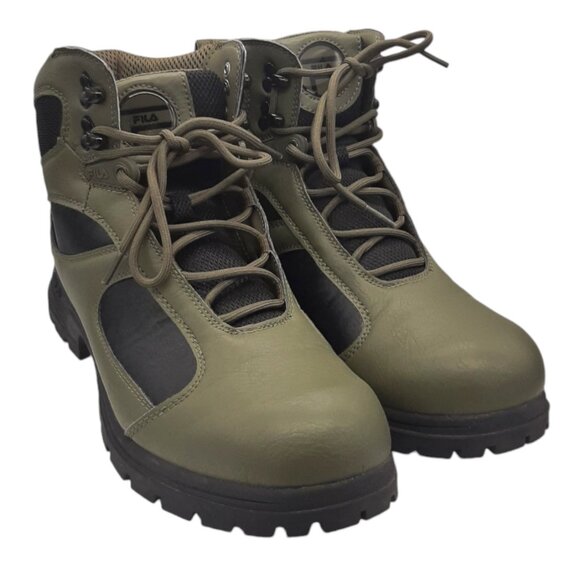 Fila Men\'s Everpoint Hiking Boots Olive/Black SZ 10 main image 6